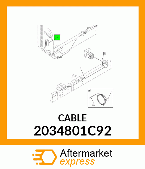 CABLE 2034801C92