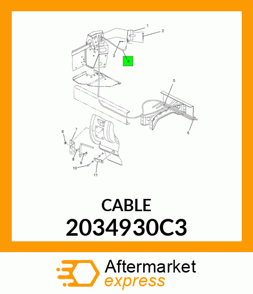 CABLE 2034930C3