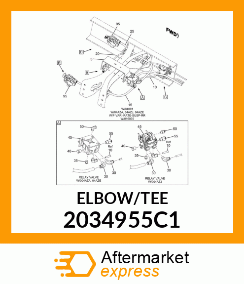 ELBOW/TEE 2034955C1