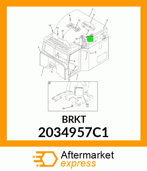 BRKT 2034957C1