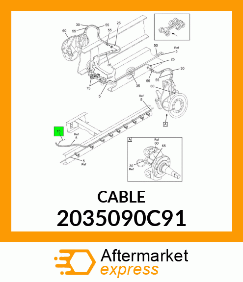 CABLE 2035090C91