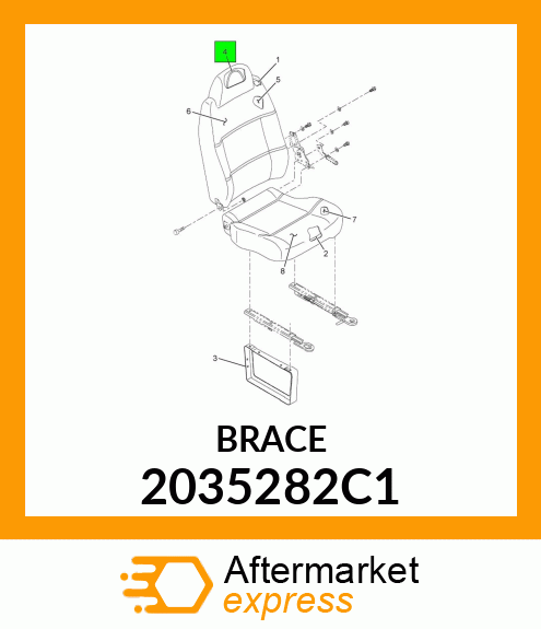 BRACE 2035282C1