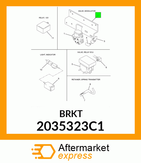 BRKT 2035323C1