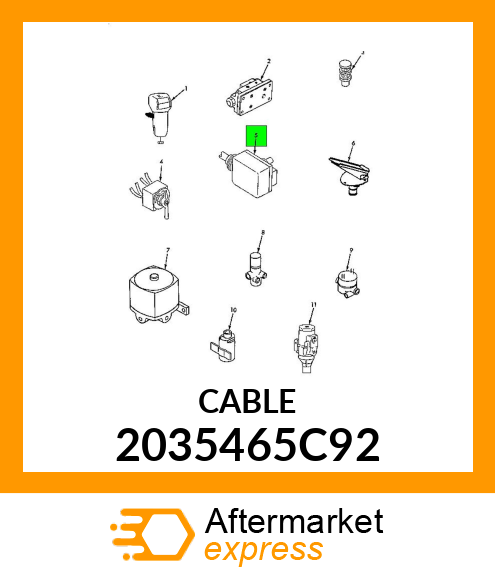 CABLE 2035465C92