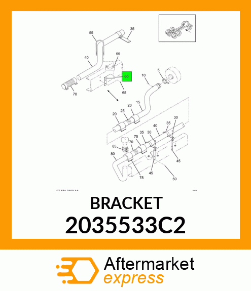 BRACKET 2035533C2