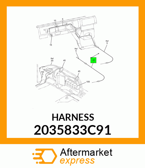 HARNESS 2035833C91