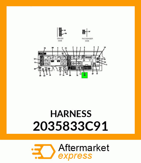 HARNESS 2035833C91