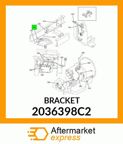 BRACKET 2036398C2
