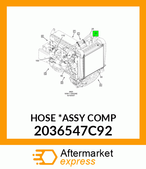 HOSE_*ASSY_COMP 2036547C92