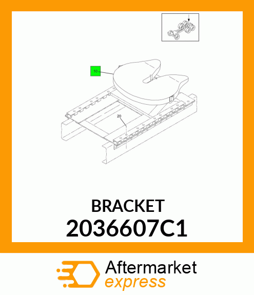BRACKET 2036607C1