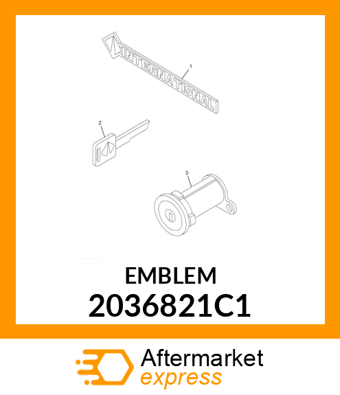 EMBLEM 2036821C1