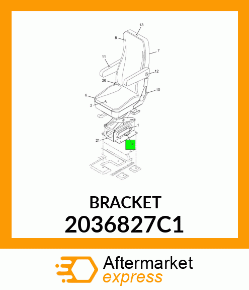 BRACKET 2036827C1