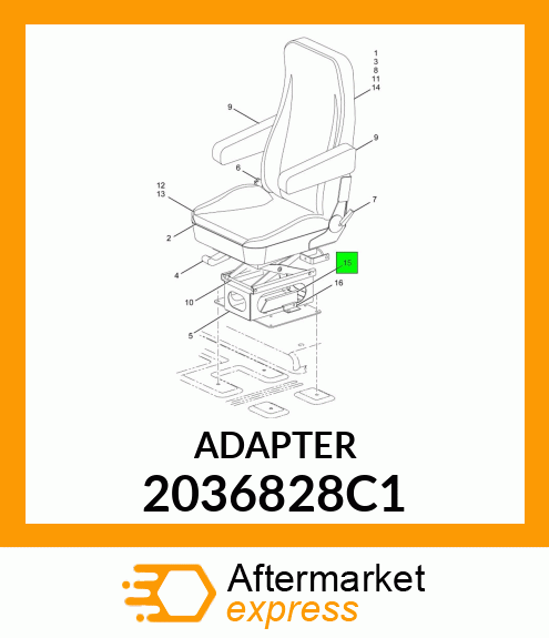ADAPTER 2036828C1