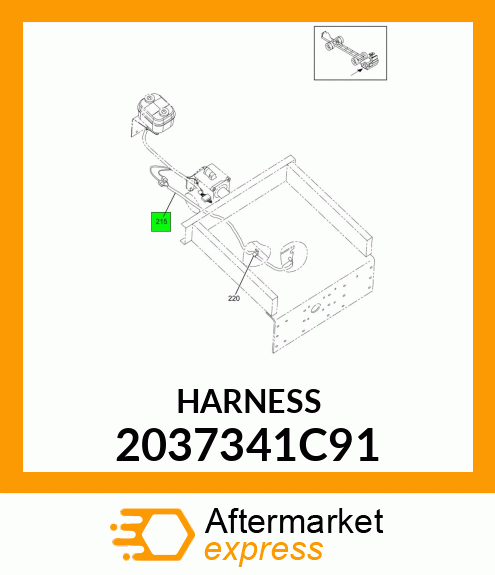 HARNESS 2037341C91