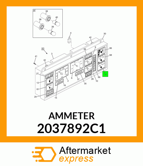 AMMETER 2037892C1