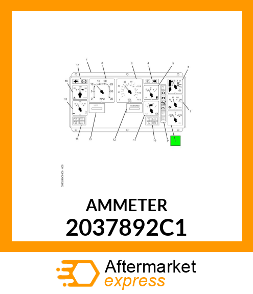 AMMETER 2037892C1