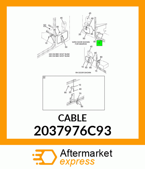 CABLE 2037976C93