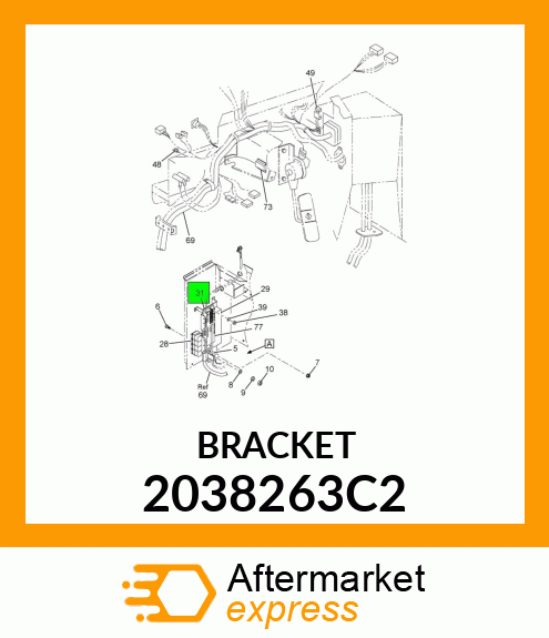 BRACKET 2038263C2