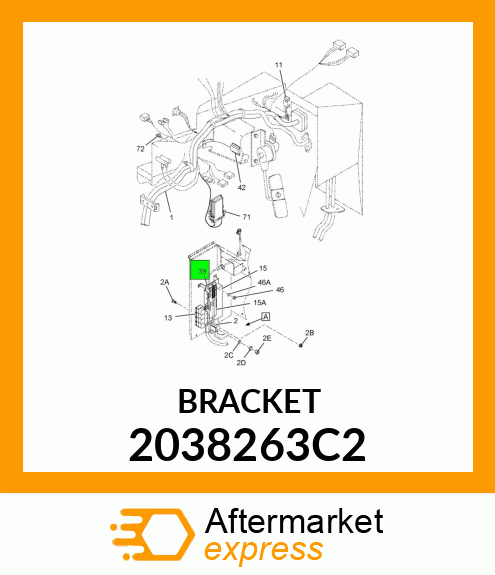 BRACKET 2038263C2