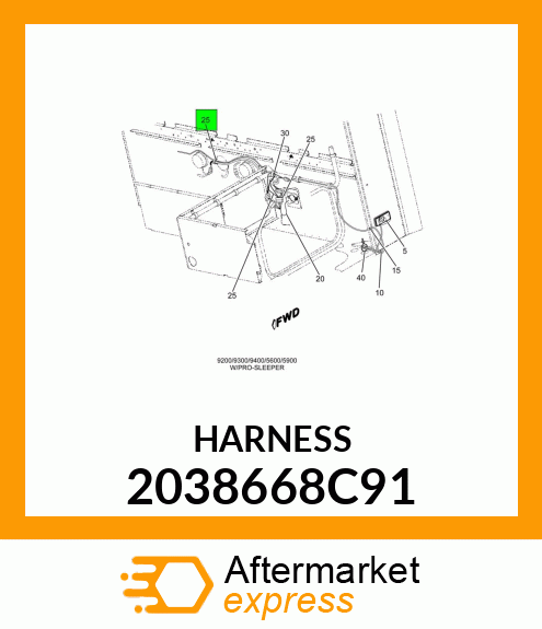 HARNESS 2038668C91