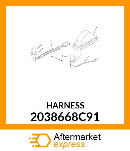 HARNESS 2038668C91