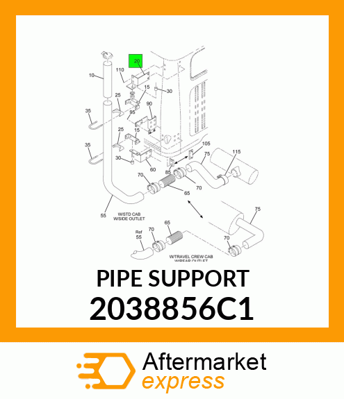 PIPESUPPORT 2038856C1