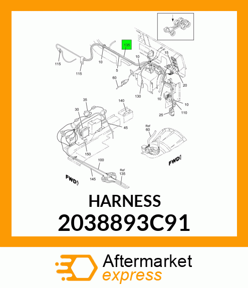 HARNESS 2038893C91