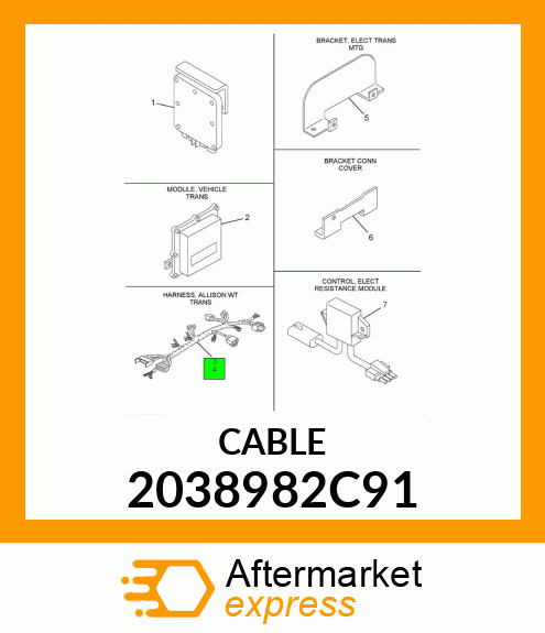 CABLE 2038982C91