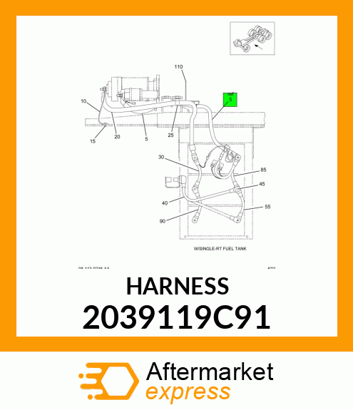 HARNESS 2039119C91