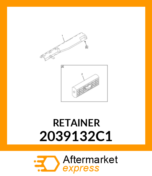 RETAINER 2039132C1