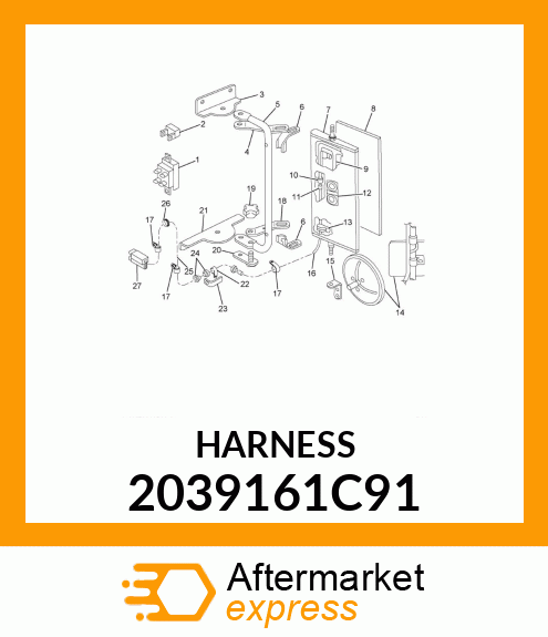 HARNESS 2039161C91