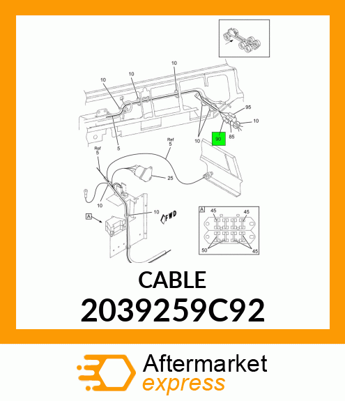 CABLE 2039259C92