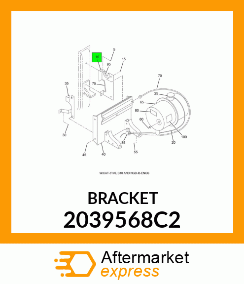 BRACKET 2039568C2