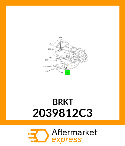 BRKT 2039812C3