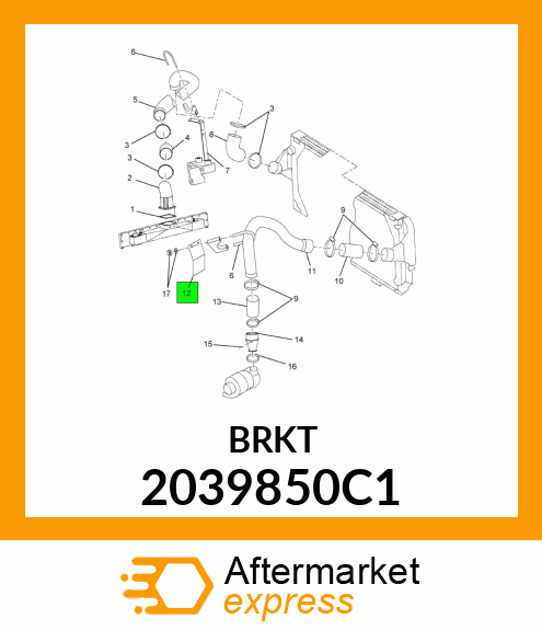BRKT 2039850C1
