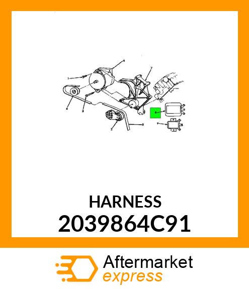 HARNESS 2039864C91