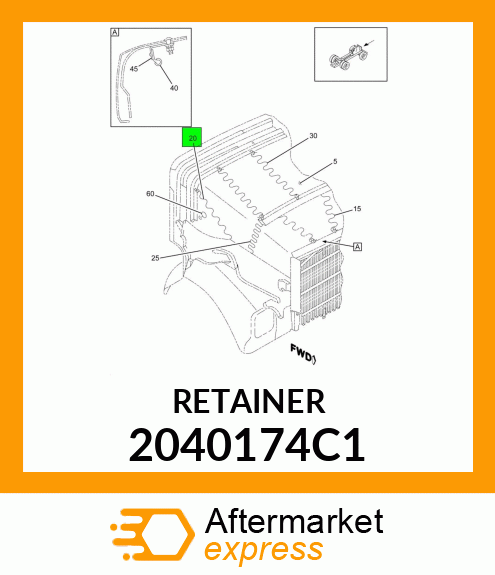 RETAINER 2040174C1