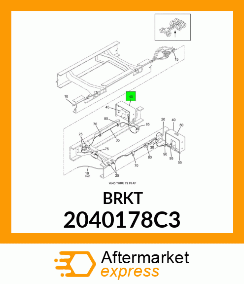 BRKT 2040178C3