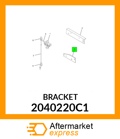 BRACKET 2040220C1