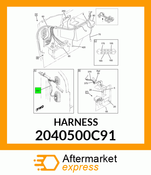 HARNESS 2040500C91