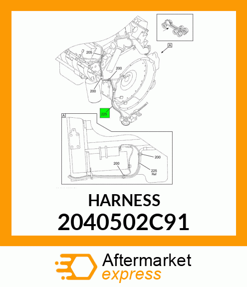 HARNESS 2040502C91