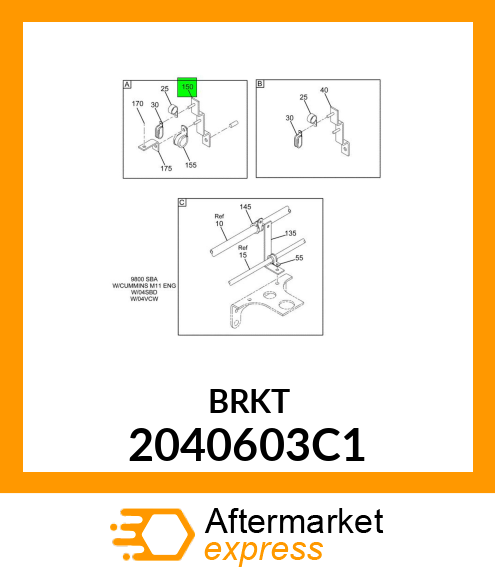 BRKT 2040603C1