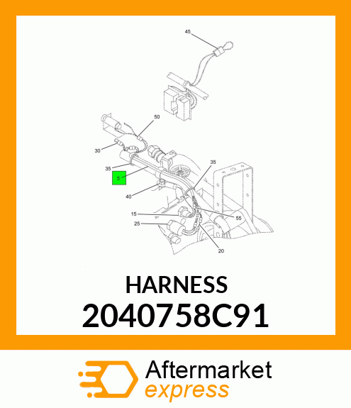 HARNESS 2040758C91