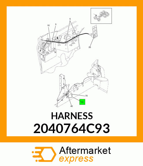 HARNESS 2040764C93