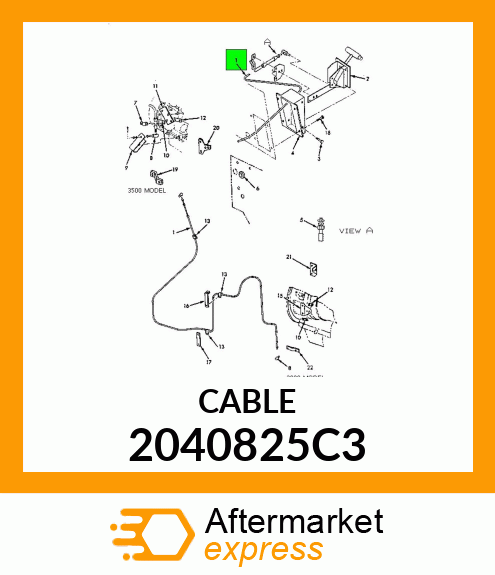 CABLE 2040825C3