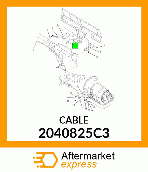 CABLE 2040825C3