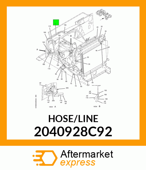 HOSE/LINE 2040928C92