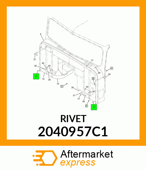 RIVET 2040957C1