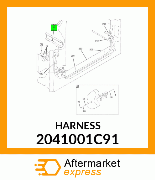 HARNESS 2041001C91