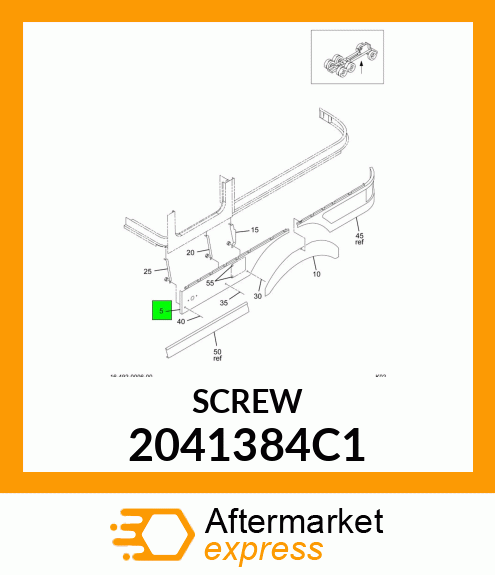 SCREW 2041384C1